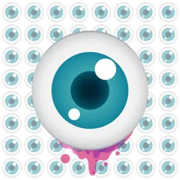 Vector color eye design Stock Illustration