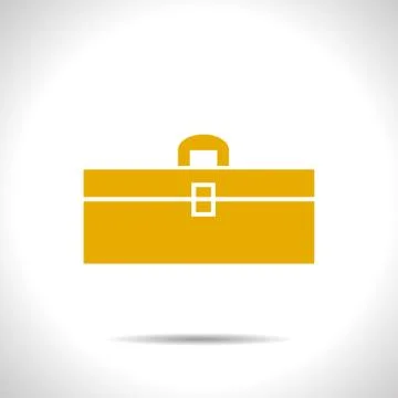 Vector color flat toolkit icon Stock Illustration