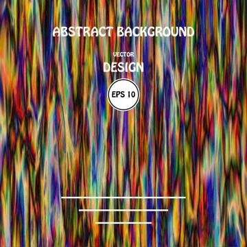 Vector color glitch abstract background. Stock Illustration