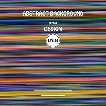 Vector color glitch abstract background. Stock Illustration