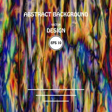 Vector color glitch abstract background. Stock Illustration