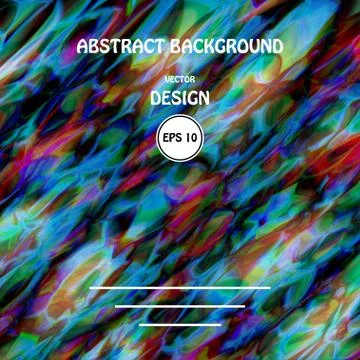 Vector color glitch abstract background. 스톡 일러스트