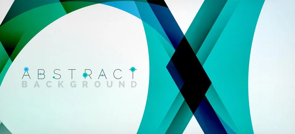 Vector color hexagons geometric abstract background イラスト素材