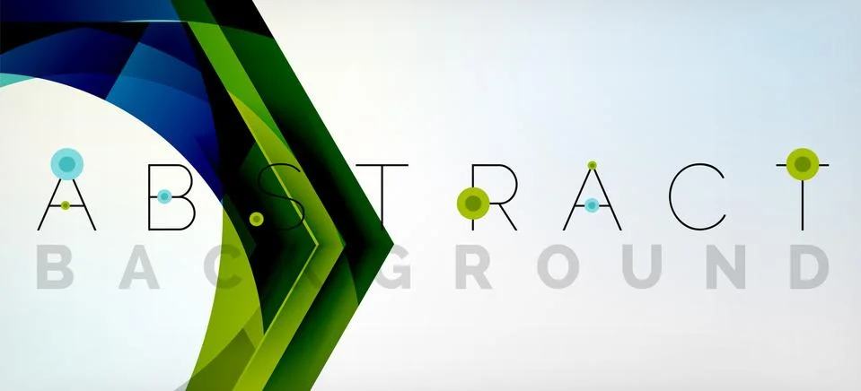 Vector color hexagons geometric abstract background イラスト素材