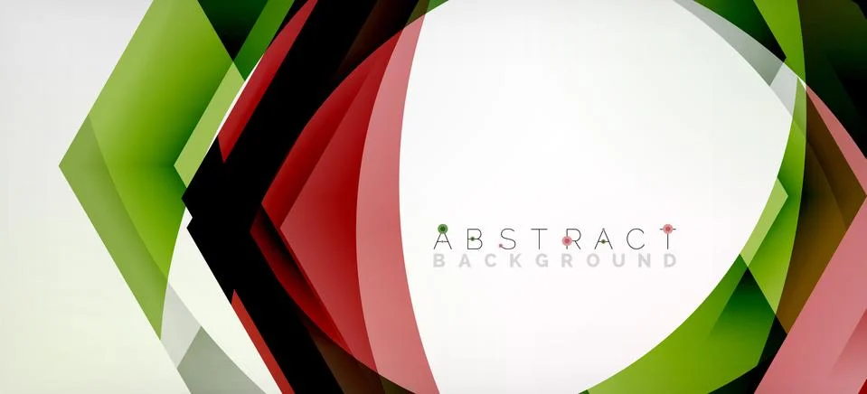 Vector color hexagons geometric abstract background イラスト素材