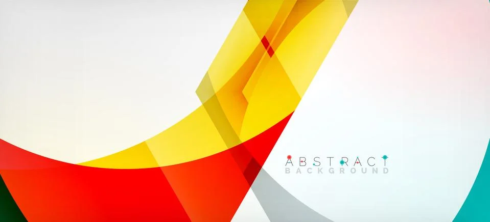 Vector color hexagons geometric abstract background イラスト素材