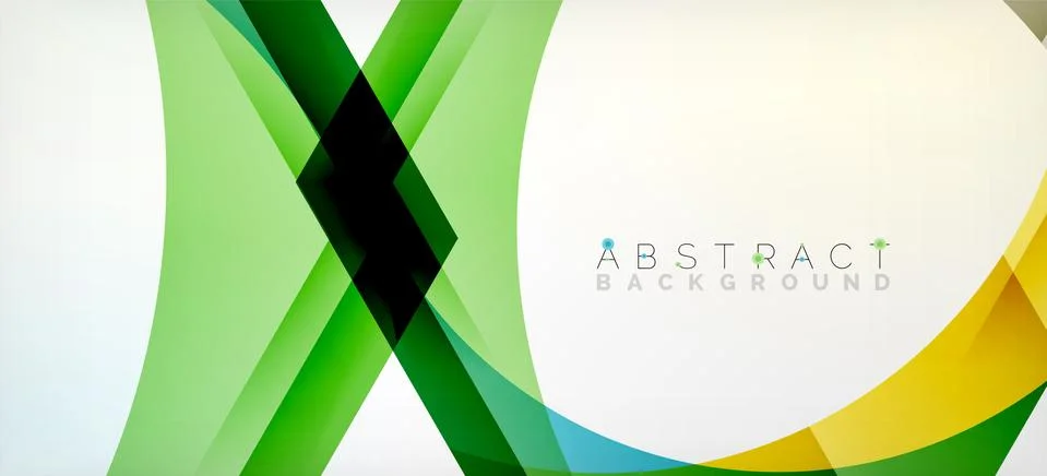 Vector color hexagons geometric abstract background Illustrazione stock