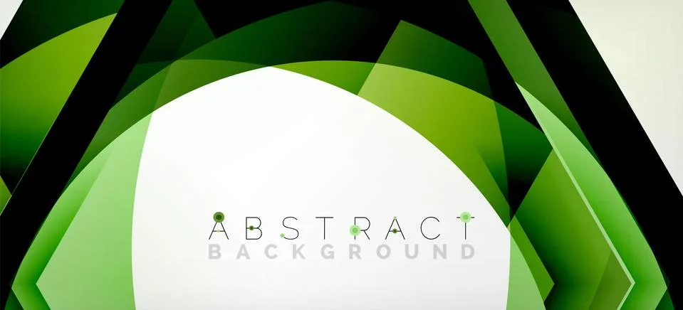 Vector color hexagons geometric abstract background Illustrazione stock