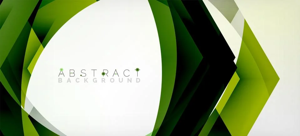 Vector color hexagons geometric abstract background Illustrazione stock