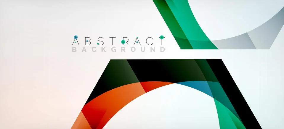 Vector color hexagons geometric abstract background 스톡 일러스트