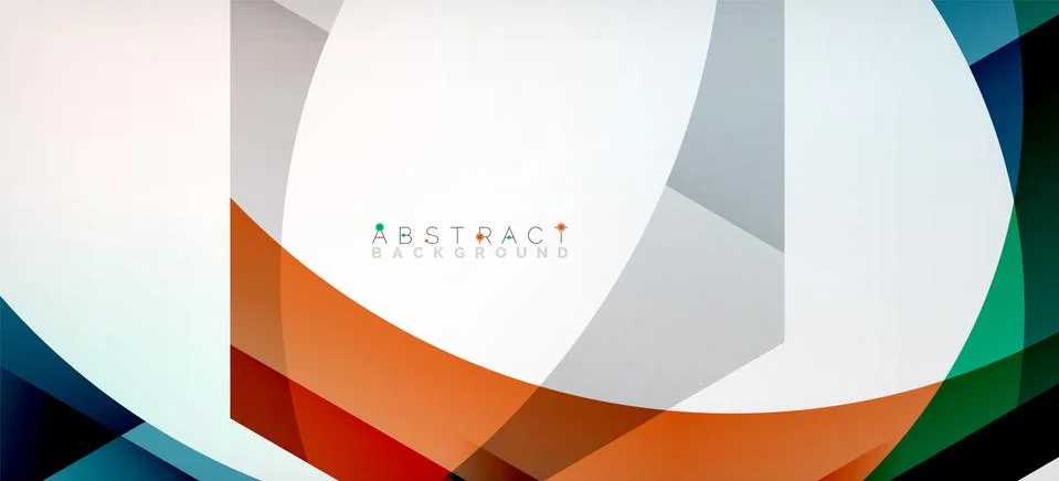 Vector color hexagons geometric abstract background イラスト素材