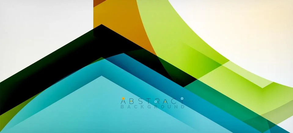 Vector color hexagons geometric abstract background 스톡 일러스트