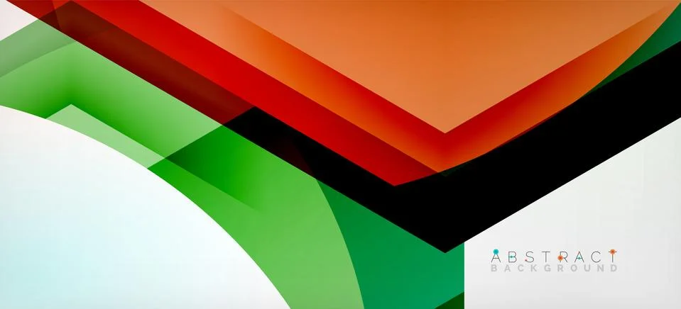 Vector color hexagons geometric abstract background 스톡 일러스트