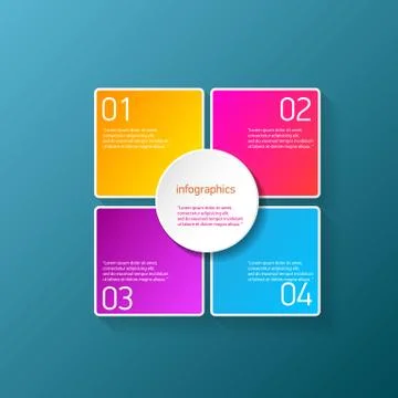 Vector color modern progress paper banners set with three options or steps can イラスト素材