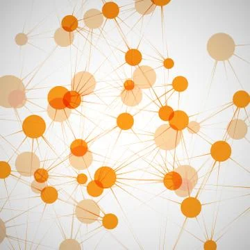 Vector color network background eps10 Stock Illustration