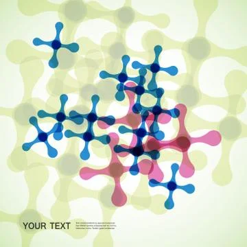 Vector color network background eps10 Stock Illustration