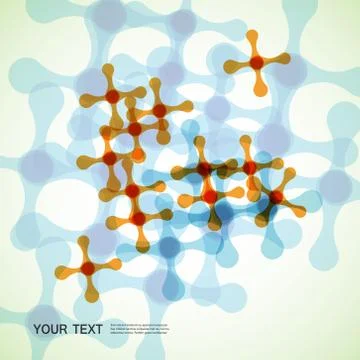 Vector color network background eps10 Stock Illustration