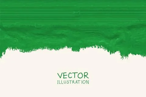 Vector color paint poster templates. Stock Illustration