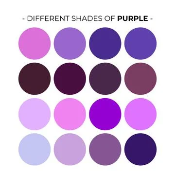 Vector Color Palette Set Design Template Multi color Illustrazione stock