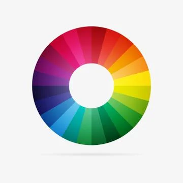 Vector color spectrum Stock Illustration
