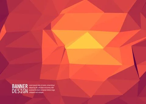 Vector Color Triangle Design Templates Brochures 스톡 일러스트