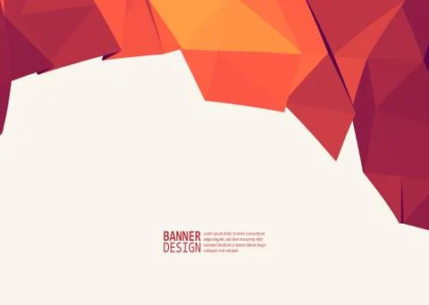 Vector Color Triangle Design Templates Brochures Illustrazione stock