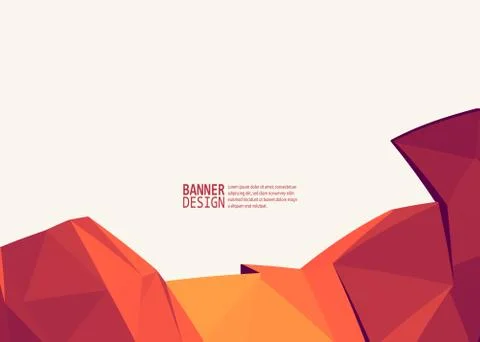 Vector Color Triangle Design Templates Brochures Illustrazione stock