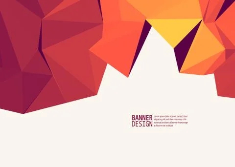 Vector Color Triangle Design Templates Brochures イラスト素材