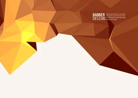 Vector Color Triangle Design Templates Brochures 스톡 일러스트