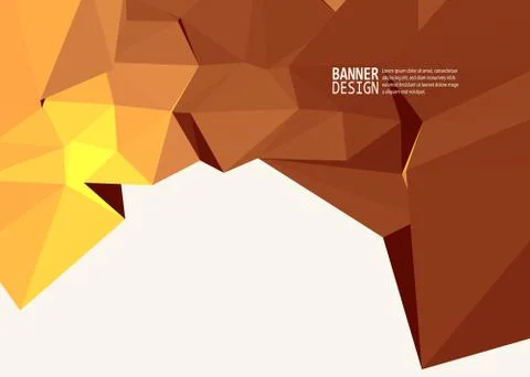 Vector Color Triangle Design Templates Brochures 스톡 일러스트