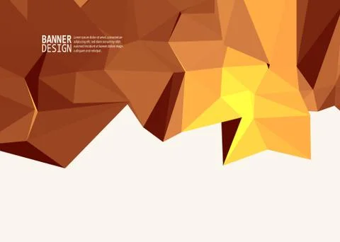 Vector Color Triangle Design Templates Brochures 스톡 일러스트