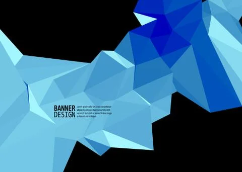 Vector Color Triangle Design Templates Brochures Stock Illustration