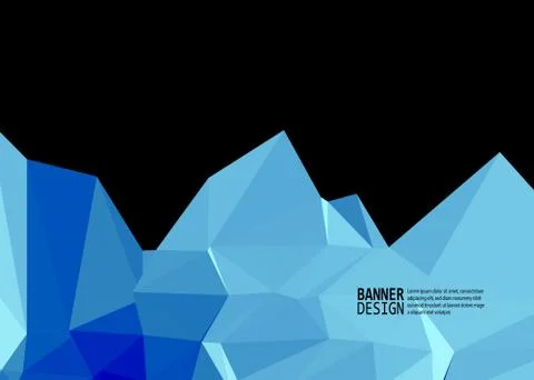 Vector Color Triangle Design Templates Brochures 스톡 일러스트