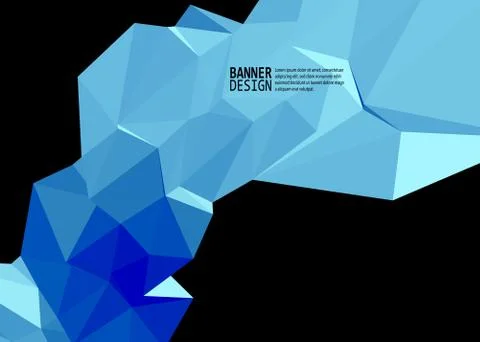 Vector Color Triangle Design Templates Brochures Stock Illustration