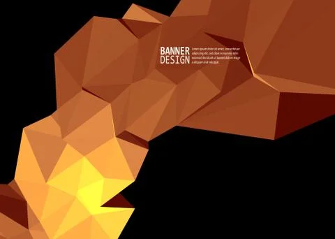 Vector Color Triangle Design Templates Brochures 스톡 일러스트