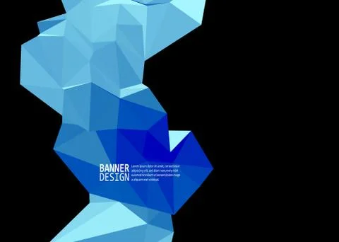 Vector Color Triangle Design Templates Brochures 스톡 일러스트