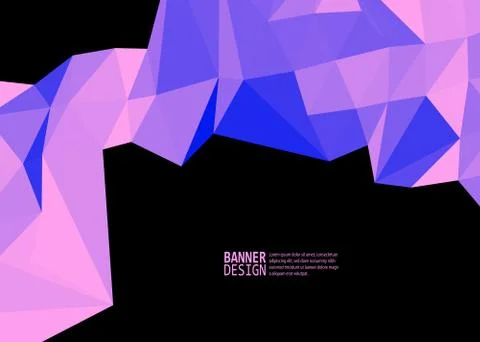 Vector Color Triangle Design Templates Brochures Illustrazione stock