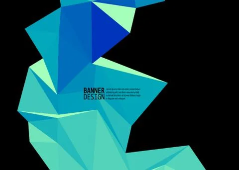 Vector Color Triangle Design Templates Brochures Stock Illustration