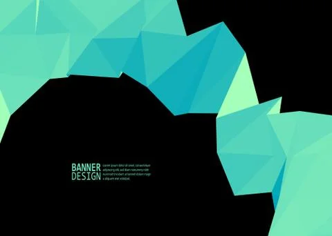 Vector Color Triangle Design Templates Brochures 스톡 일러스트