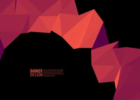 Vector Color Triangle Design Templates Brochures 스톡 일러스트