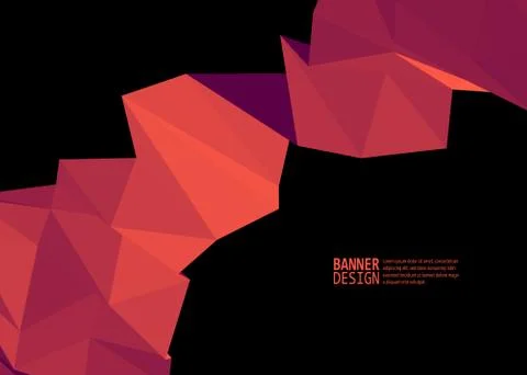 Vector Color Triangle Design Templates Brochures Illustrazione stock