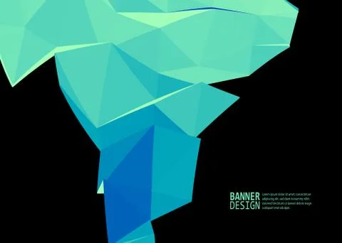 Vector Color Triangle Design Templates Brochures Stock Illustration