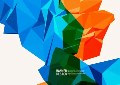 Vector Color Triangle Design Templates Brochures Stockillustratie