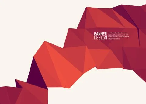Vector Color Triangle Design Templates Brochures Stock Illustration