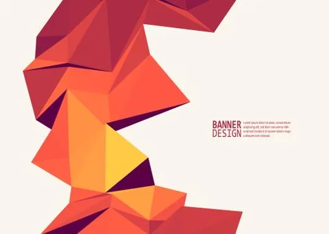 Vector Color Triangle Design Templates Brochures Illustrazione stock