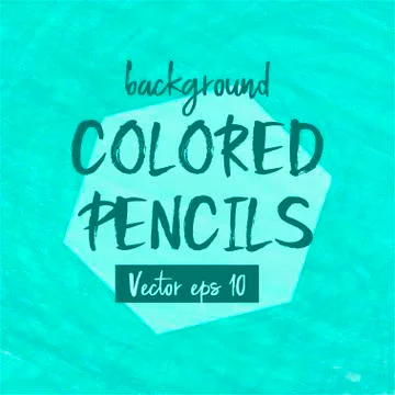 Vector colored pencils background texture, sketch Stock Illustration