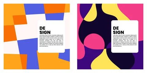 Vector of Colorful Abstract Background Design. Perfect for background design, ad Stock Illustration