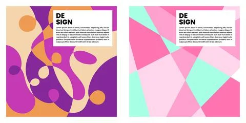 Vector of Colorful Abstract Background Design. Perfect for background design, ad Stock Illustration