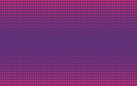 Vector colorful background with dots in pop art style Illustrazione stock
