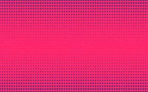 Vector colorful background with dots in pop art style Stock Illustration